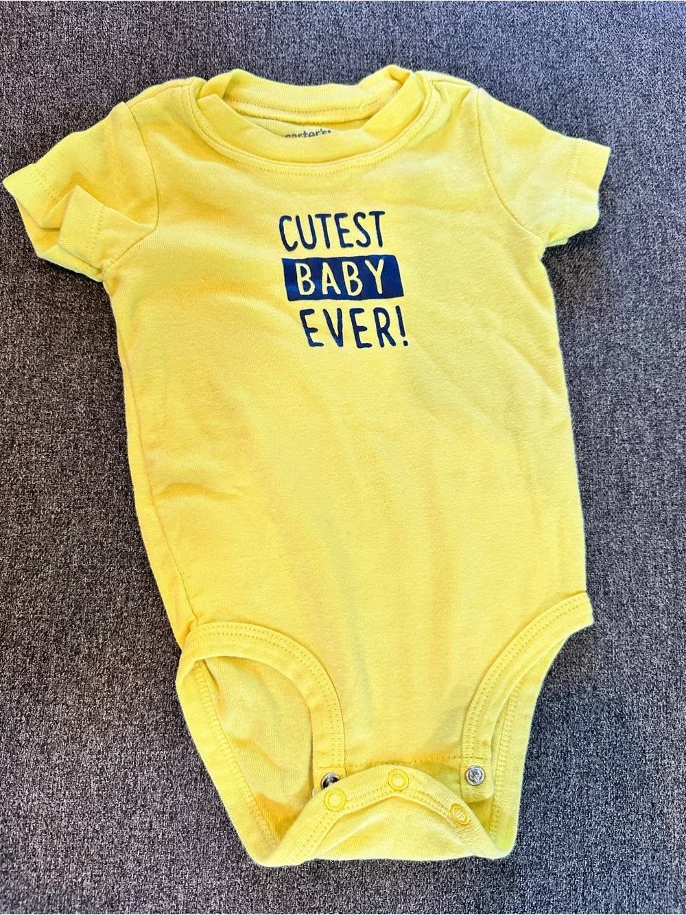 🤑EU Carter's Yellow 